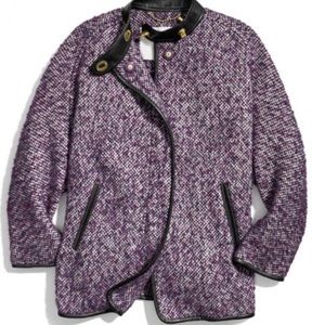 Coach Tweed Bonnie Cape